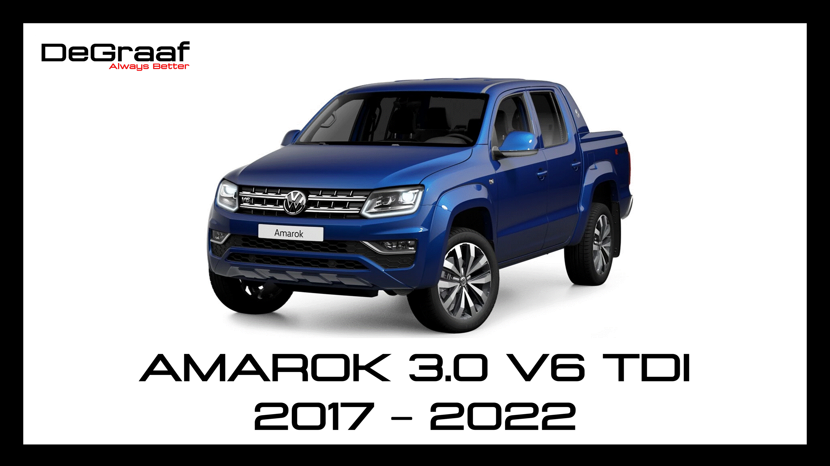 DeGraaf Performance Exhaust – Volkswagen Amarok 2.0 & 3.0 V6,TDI