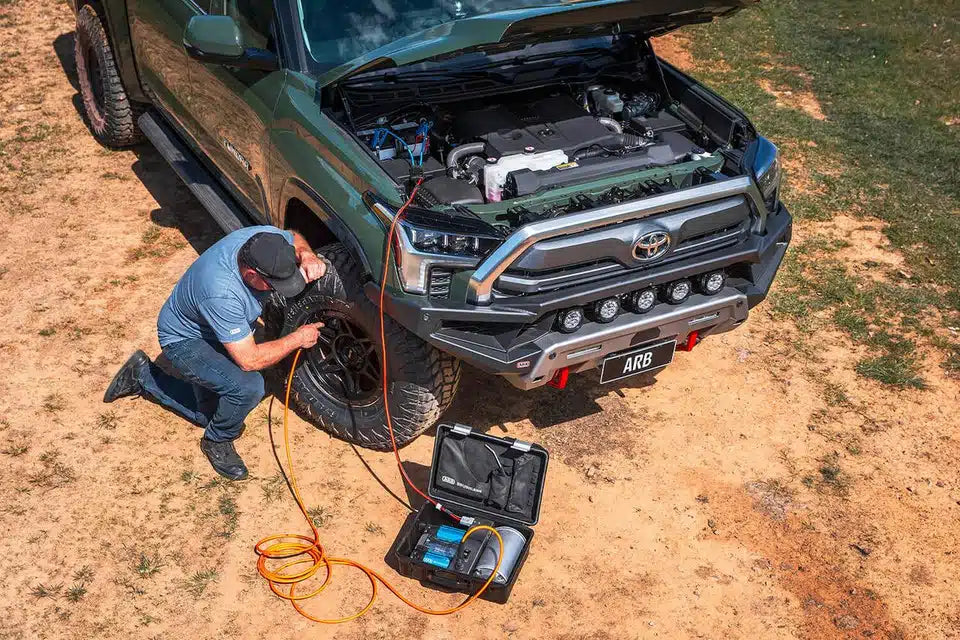 ARB Brushless Twin Portable Air Compressor 12V – High Performance (CKBLTP12)
