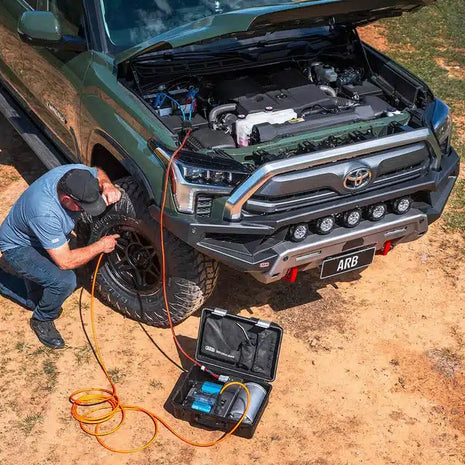 ARB Brushless Twin Portable Air Compressor 12V – High Performance (CKBLTP12)