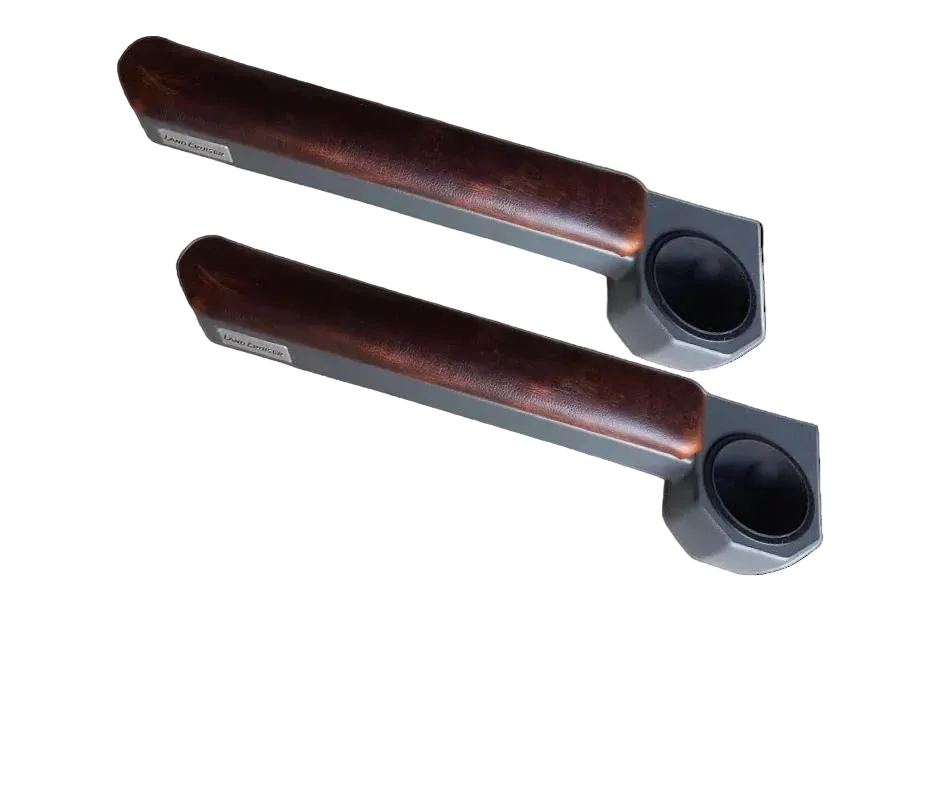 LAND CRUISER 79 Series Armrest & cupholder [Grey/Brown-Red/Brown/Black] (magnetic)
