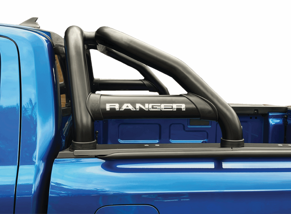 Artav Ford Ranger Next Gen Sports Bar w Oval Side Tubes Black - Fits Double Cab & Super Cab
Models (Fits Securi Lid & OEM Tonneau)