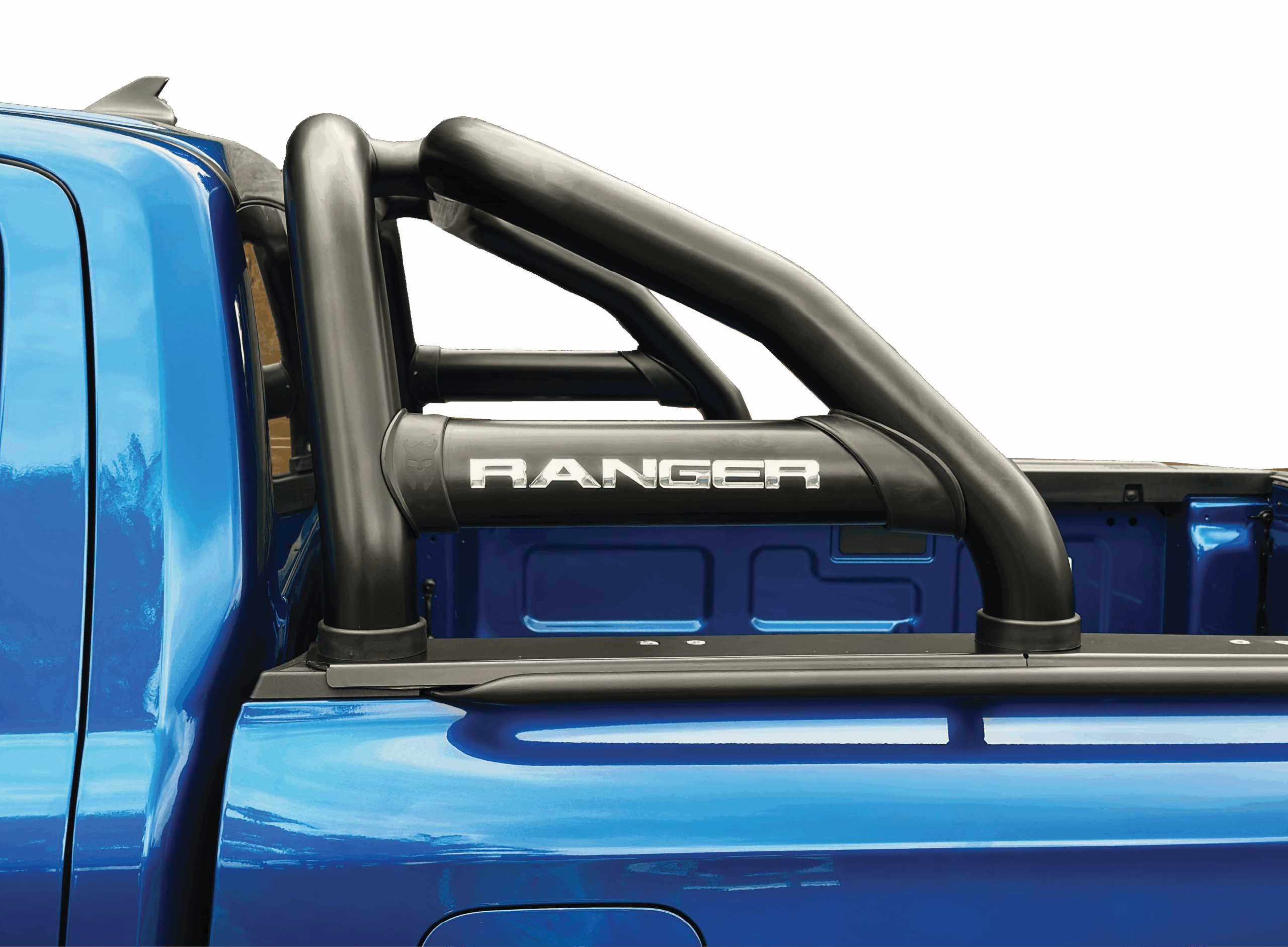 Artav Ford Ranger Next Gen Sports Bar w Oval Side Tubes Black - Fits Double Cab & Super Cab
Models (Fits Securi Lid & OEM Tonneau)