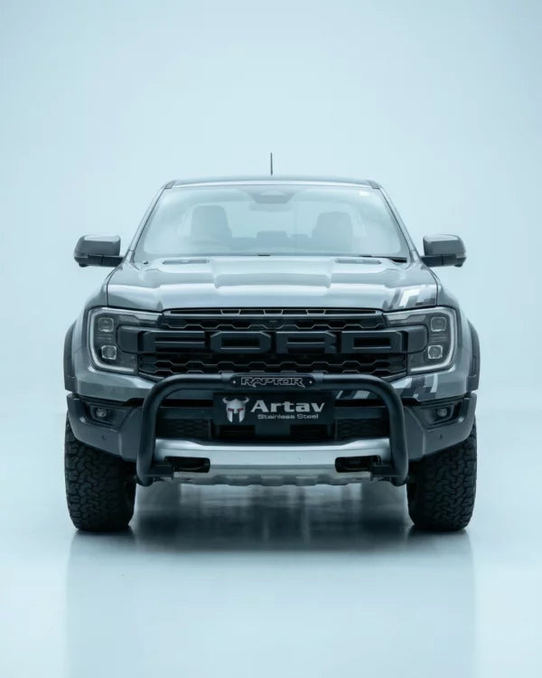 Artav Ford Ranger Raptor Nudge Bar Black Stainless 2019 - 2022