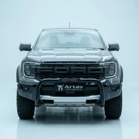 Artav Ford Ranger Raptor Nudge Bar Black Stainless 2019 - 2022