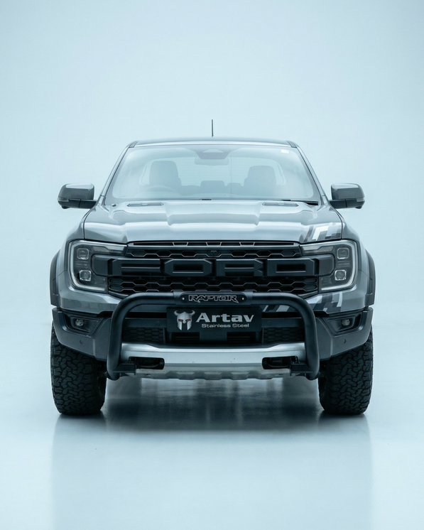 Artav Ford Raptor Next Gen Nudge Bar w RAPTOR Branding