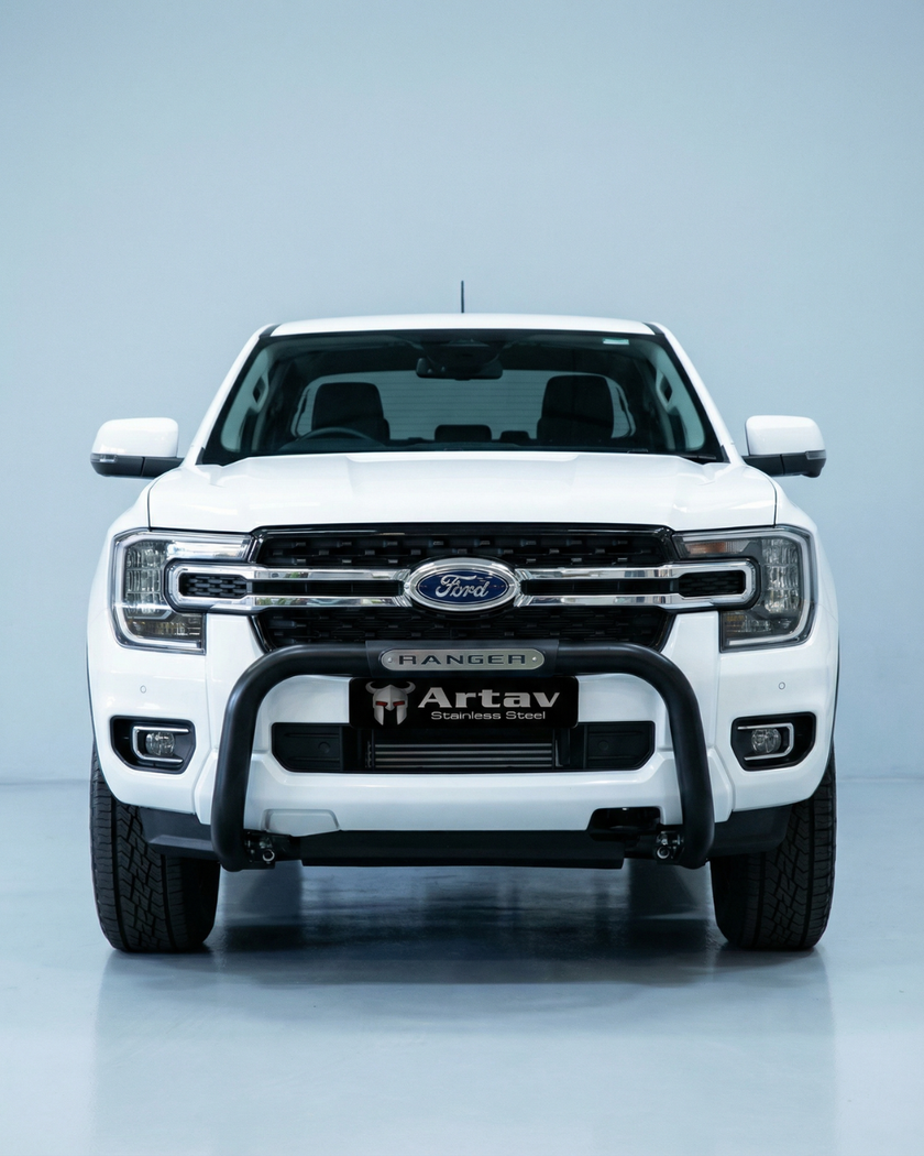 Artav Ford Ranger Next Gen PDC Nudge Bar Black (Fits all Models) (New Design)