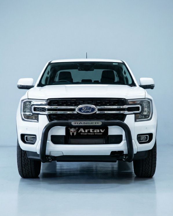 Artav Ford Ranger Next Gen PDC Nudge Bar Black (Fits all Models) (New Design)