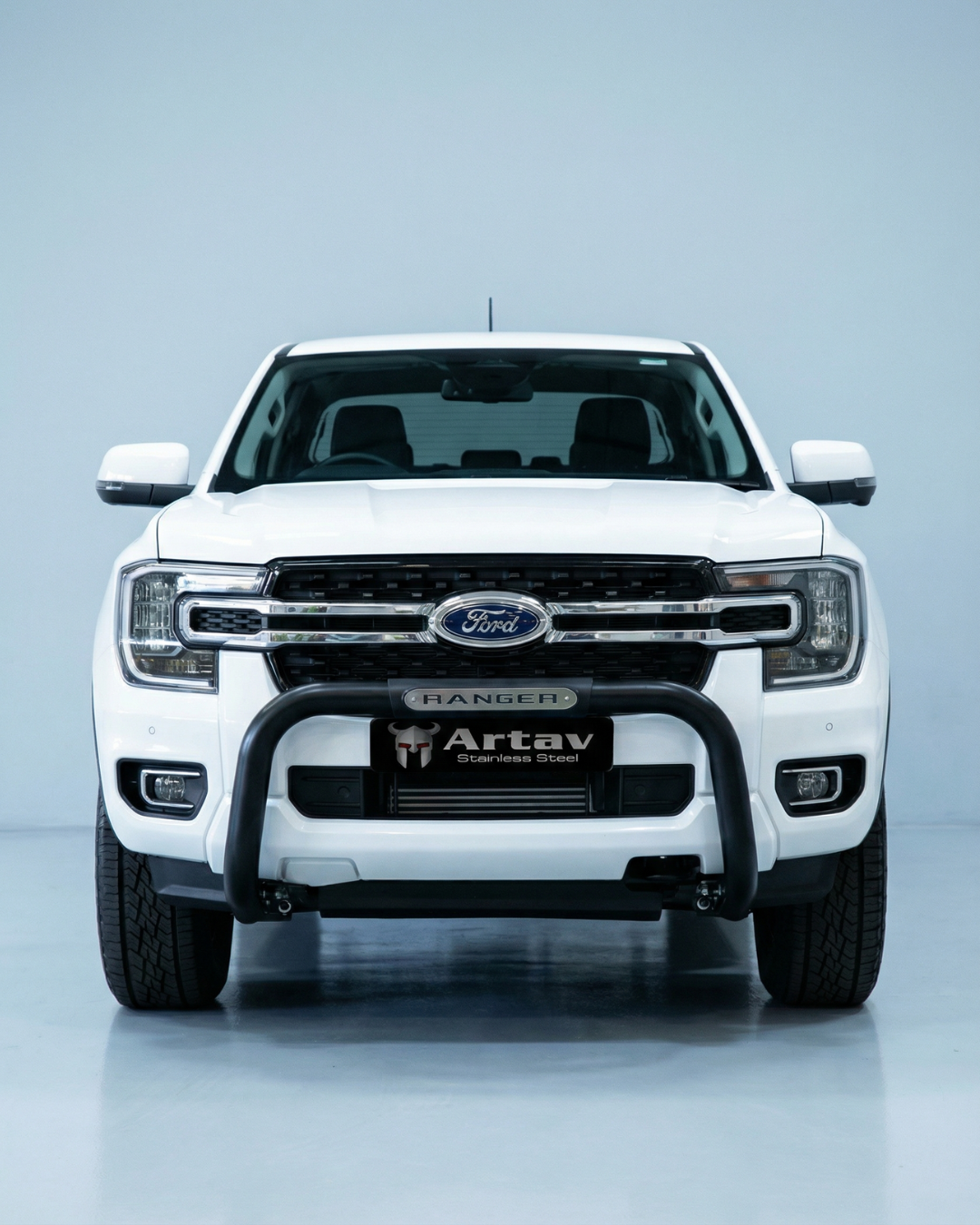 Artav Ford Ranger Next Gen PDC Nudge Bar Black (Fits all Models) (New Design)