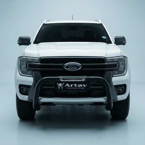 Artav Ford Ranger Next Gen Wildtrak PDC Nudge Bar Black (New Decal Design) (New Design)