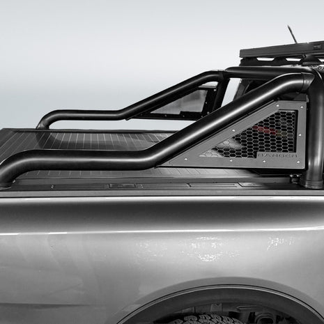 Artav Ford Ranger Next Gen GLADIATOR Sports Bar Black - Double Cab Model Only (Fits with
Securi Lid M/E and OEM Tonneau Cover)