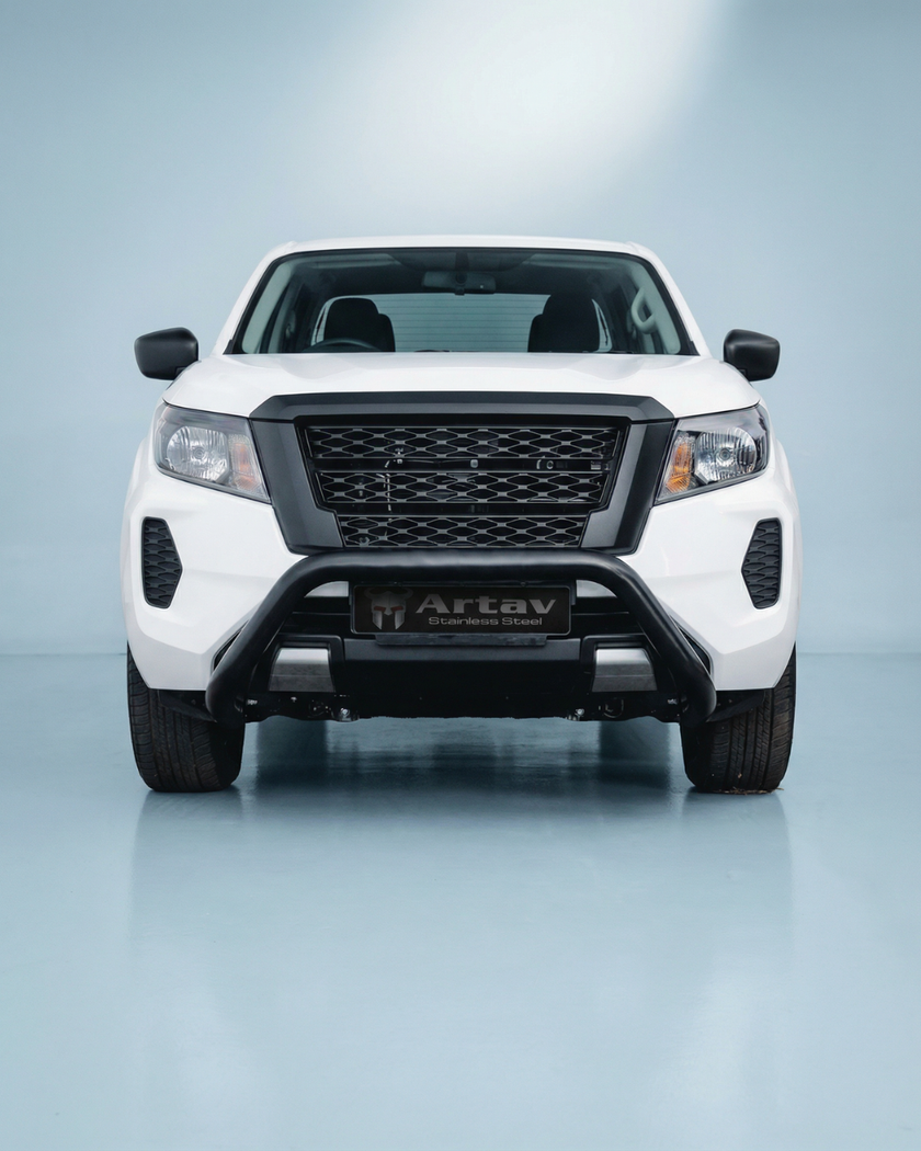 Artav Artav Nudge Bar Black for use on Nissan Navara D23 Facelift Model