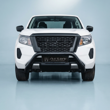 Artav Artav Nudge Bar Black for use on Nissan Navara D23 Facelift Model