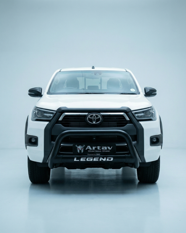 Artav Toyota Hilux LEGEND Oval Nudge Bar Black
