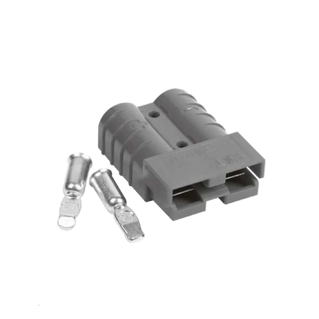 Brad Harrison 50 AMP 600V Industrial (Grey/Black/Red) Connector Plug