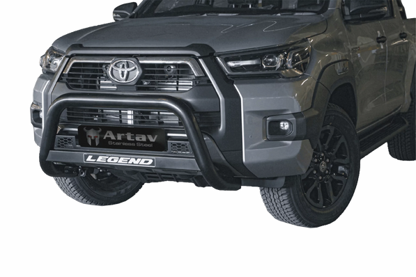 Artav Toyota Hilux LEGEND Honeycomb Nudge Bar Black 2016+