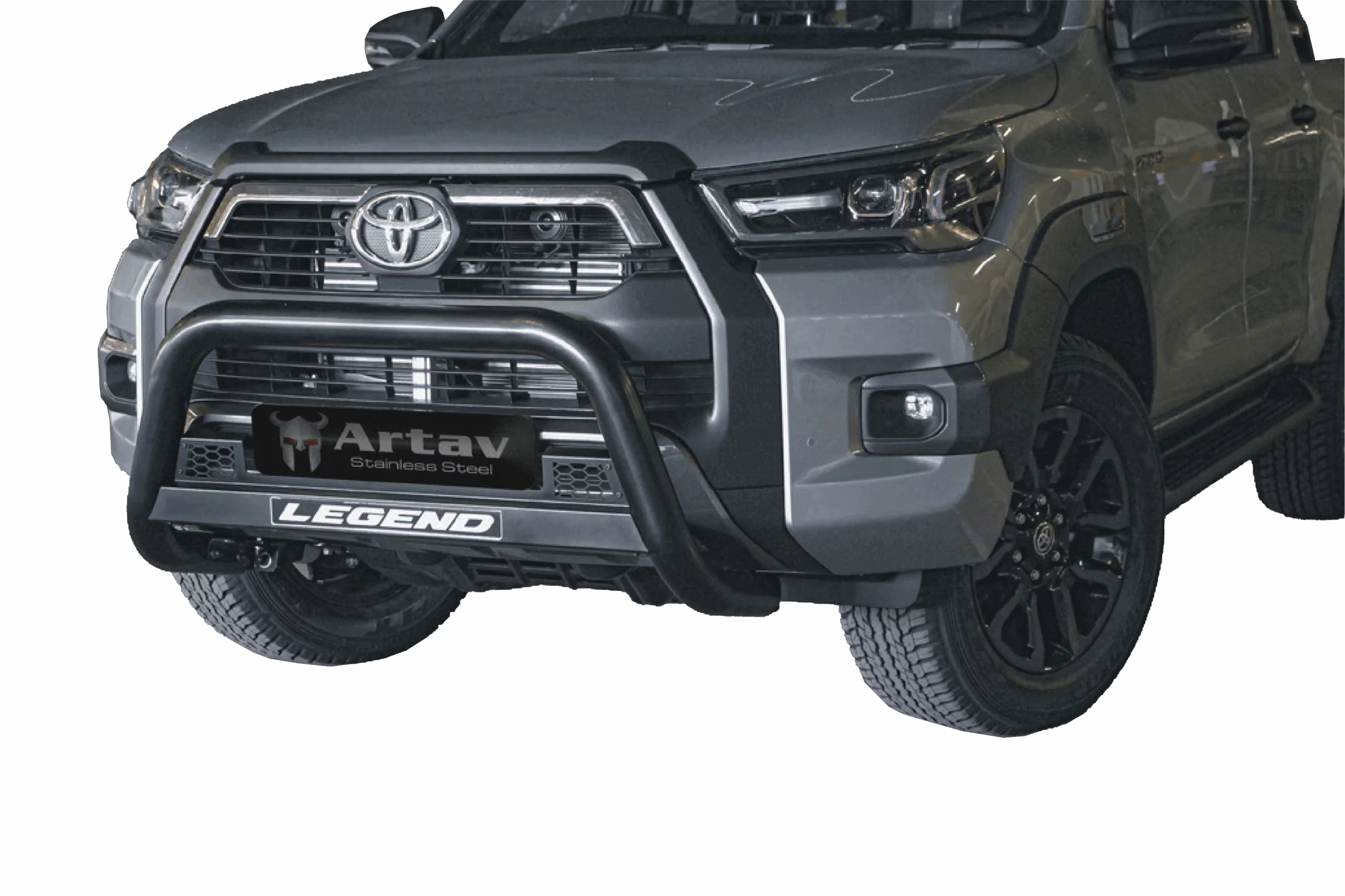 Artav Toyota Hilux LEGEND Honeycomb Nudge Bar Black 2016+