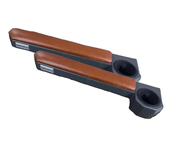 LAND CRUISER 79 Series Armrest & cupholder [Grey/Brown-Red/Brown/Black] (magnetic)