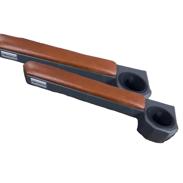 LAND CRUISER 79 Series Armrest & cupholder [Grey/Brown-Red/Brown/Black] (magnetic)