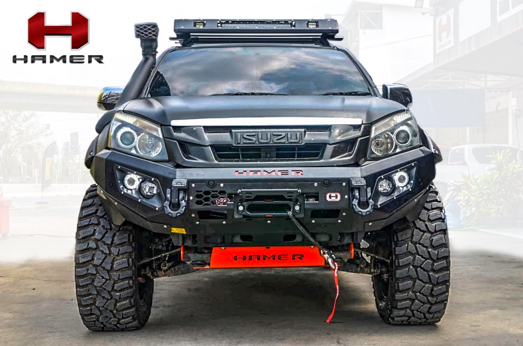 Hamer King Series Bull Bars – Premium 4x4 Protection (Isuzu MU-X, D-Max)