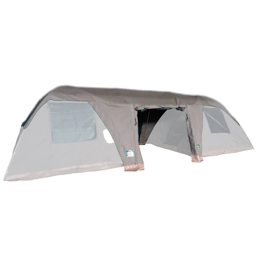 Double Bow Tent Extension – Heavy Duty Canvas Side Extension for Safari & Wanderer Bow Tents South Africa