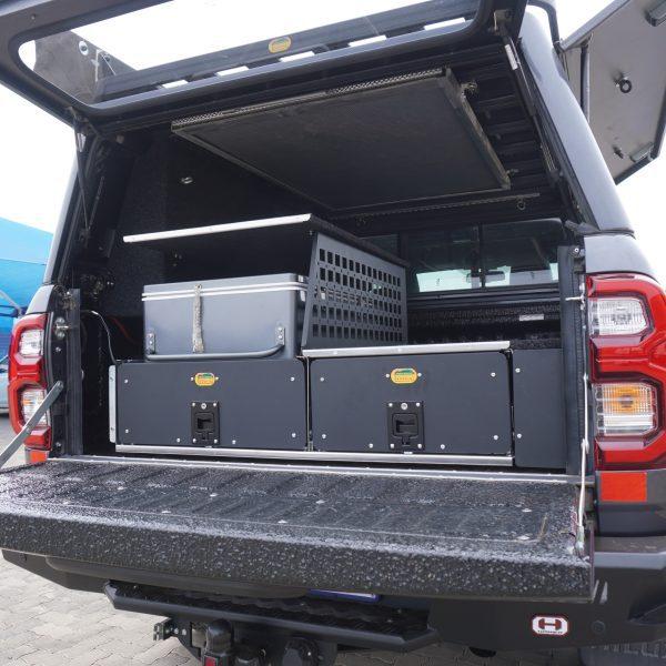 Zambezi Twin Drawer System – VW Amarok (Heavy-Duty Load Bin Storage Solution)