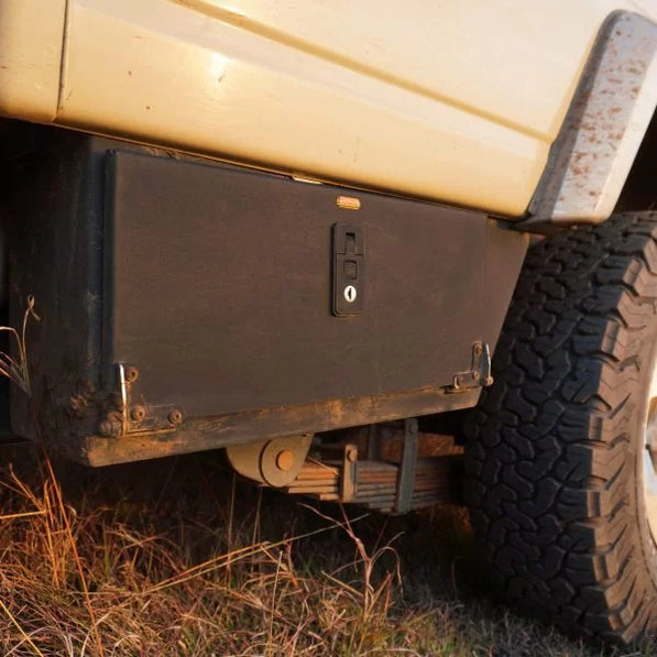 Chassis Toolbox – Toyota Land Cruiser 79 (LC79) Lockable Steel Storage Box
