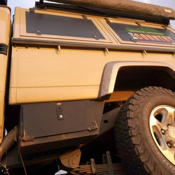Chassis Toolbox – Toyota Land Cruiser 79 (LC79) Lockable Steel Storage Box