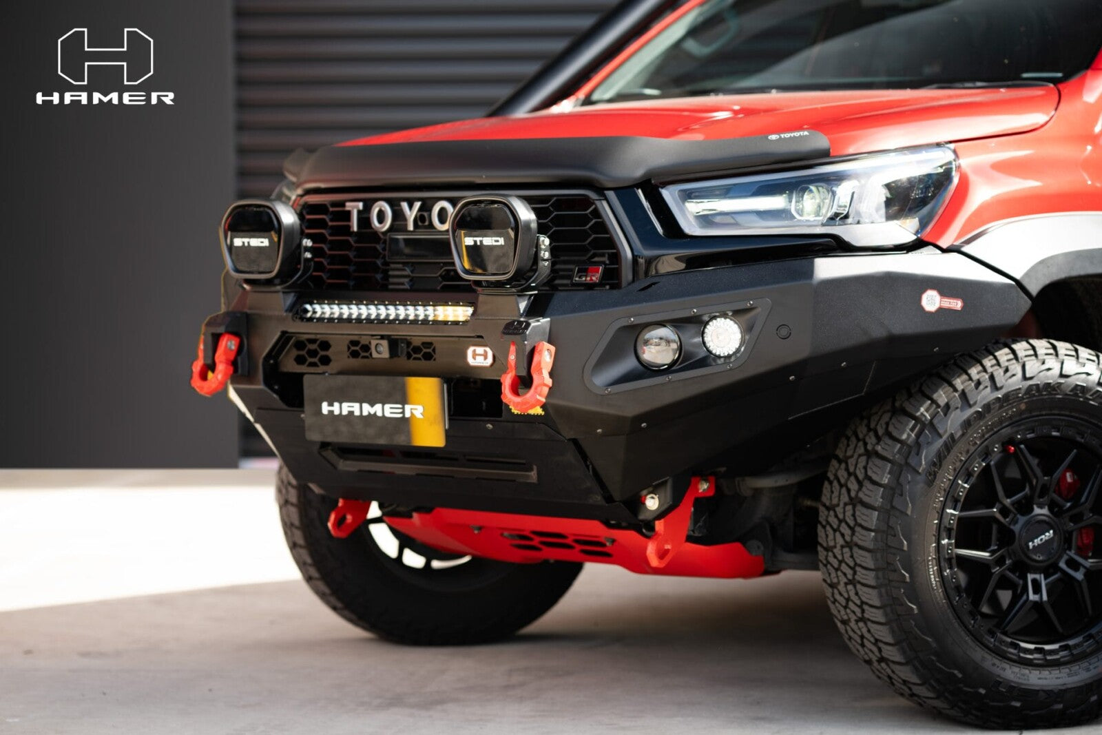 Hamer Series Bull Bars – Premium 4x4 Protection (Toyota Hilux, Prado 250, Prado 150, Land Cruiser 79/70, FJ Cruiser, LC300, VX200)