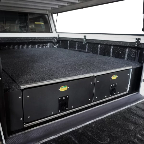 Zambezi Twin Drawer System – VW Amarok (Heavy-Duty Load Bin Storage Solution)