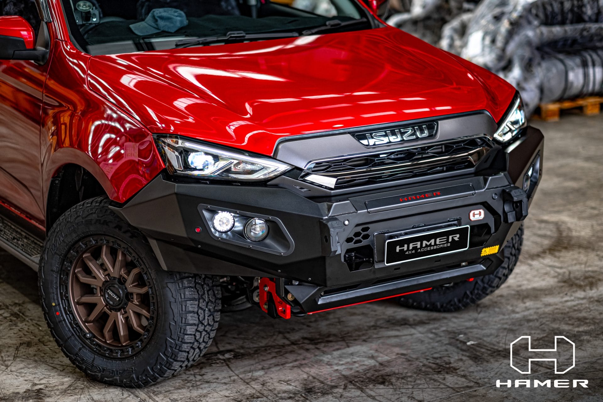 Hamer King Series Bull Bars – Premium 4x4 Protection (Isuzu MU-X, D-Max)