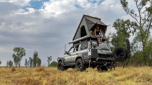 Desert RT1 Hardshell Rooftop Tent | Premium Aluminium Overlanding Tent