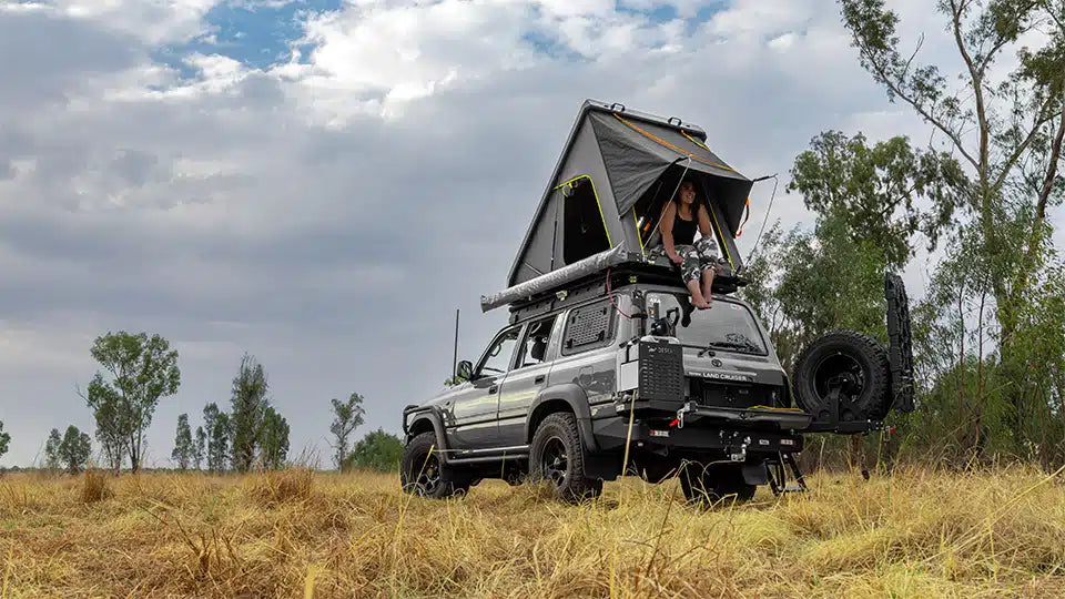 Desert RT1 Hardshell Rooftop Tent | Premium Aluminium Overlanding Tent