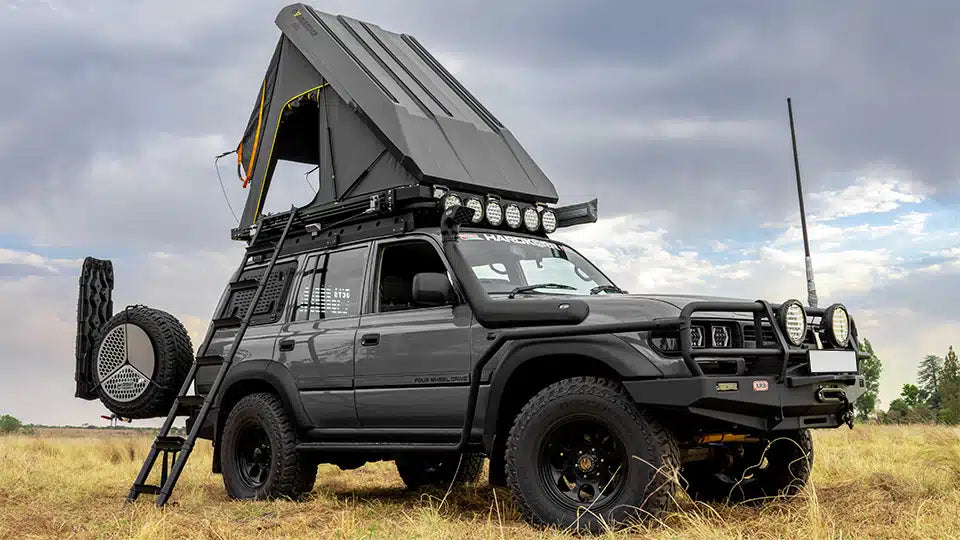 Desert RT1 Hardshell Rooftop Tent | Premium Aluminium Overlanding Tent