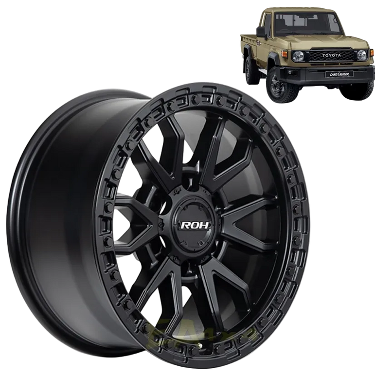 ROH Raid 4x4 Wheels – Dakar Proven Off-Road Rims (17”, 18”, 20”)