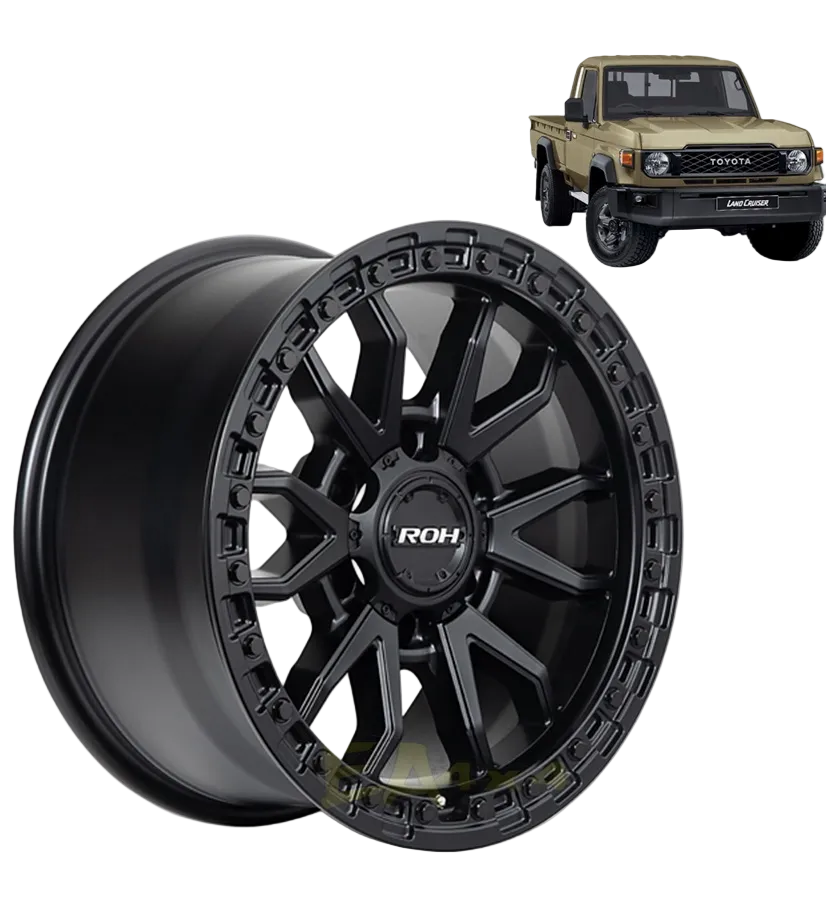 ROH Raid 4x4 Wheels – Dakar Proven Off-Road Rims (17”, 18”, 20”)