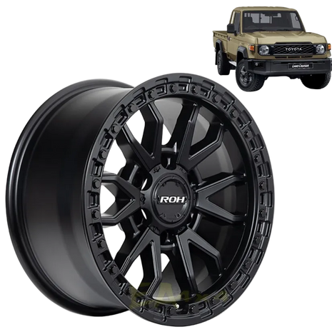 ROH Raid 4x4 Wheels – Dakar Proven Off-Road Rims (17”, 18”, 20”)