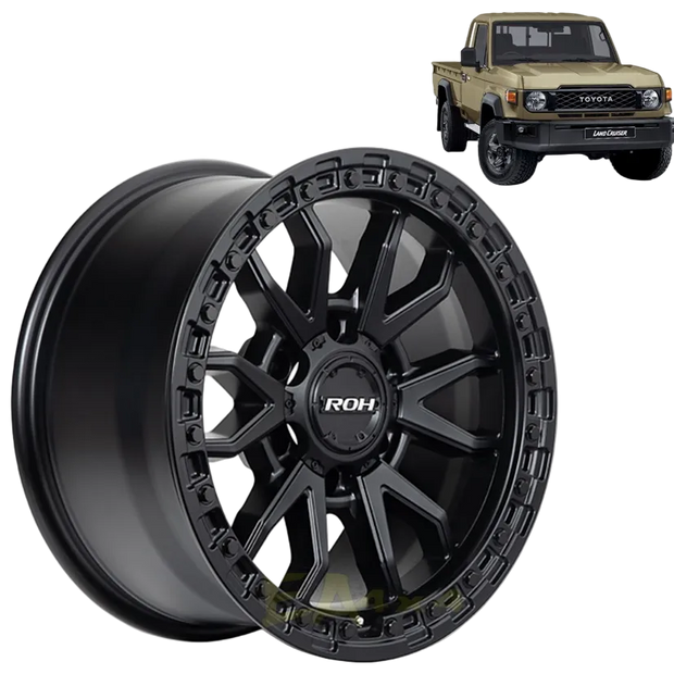 ROH Raid 4x4 Wheels – Dakar Proven Off-Road Rims (17”, 18”, 20”)