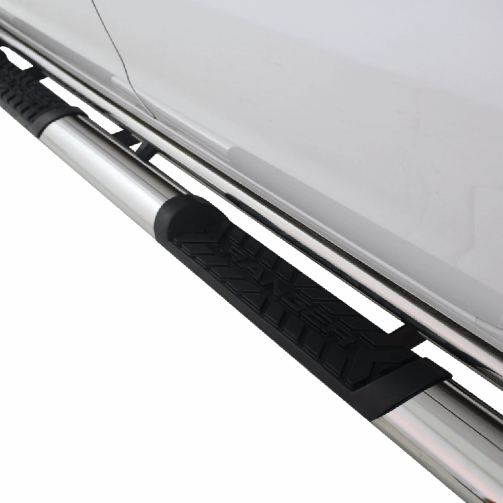 Artav Ford Ranger Stainless T6 Side Steps Double Cab & Extended Cab Stainless 2012+