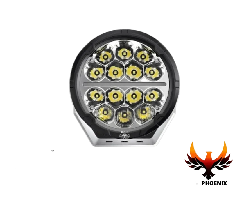 D.A.G Fire Phoenix 6.5" DRL LED Spotlight Set | OSRAM Combo Beam Driving Lights