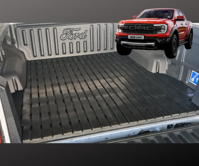 Ford Ranger XL/XLT, Raptor & Wildtrak Conveyor Load Bin Mat | Heavy-Duty Non-Slip Cargo Mat