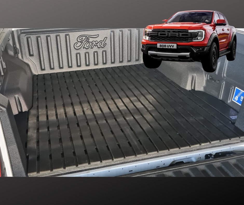 Ford Ranger XL/XLT, Raptor & Wildtrak Conveyor Load Bin Mat | Heavy-Duty Non-Slip Cargo Mat
