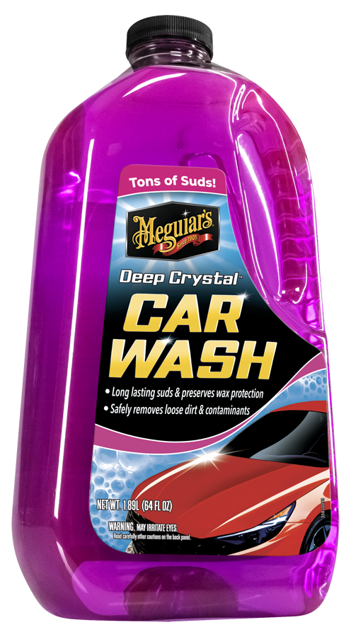 Meguiar’s Deep Crystal Car Wash – pH Neutral Shampoo (1.89L)