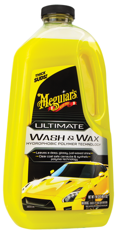 Meguiar’s Ultimate Wash & Wax – Carnauba & Polymer Car Shampoo (1.42L)
