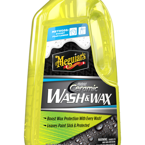 Meguiar’s Hybrid Ceramic Wash & Wax – SiO2 Car Shampoo (1.42L)
