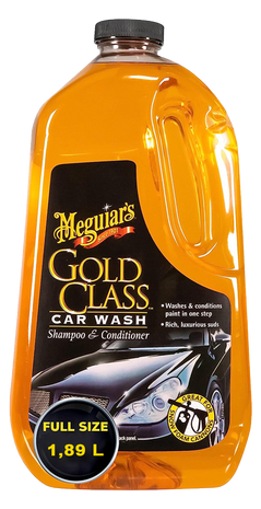 Meguiar’s Gold Class Car Wash Shampoo & Conditioner – Premium pH Neutral (1.89L)