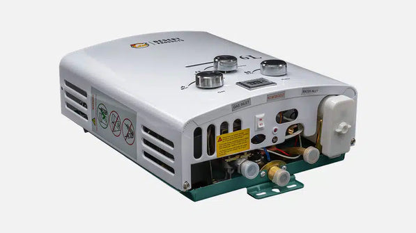 JSD-P09 6L Tankless Gas Water Heater | Portable LPG Instant Hot Water System