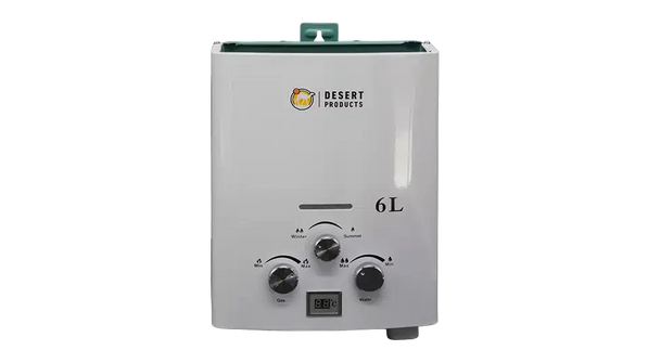 JSD-P09 6L Tankless Gas Water Heater | Portable LPG Instant Hot Water System