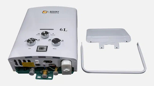 JSD-P09 6L Tankless Gas Water Heater | Portable LPG Instant Hot Water System