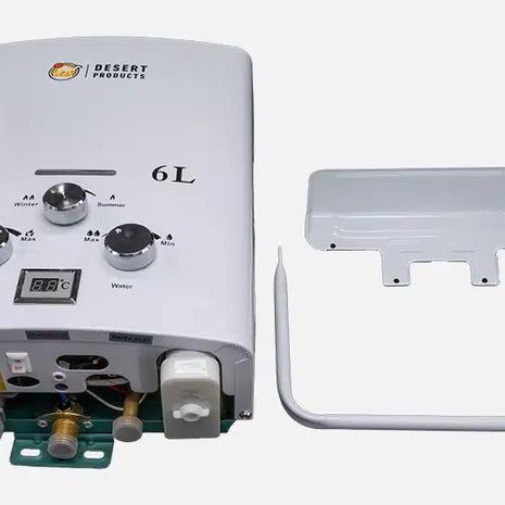 JSD-P09 6L Tankless Gas Water Heater | Portable LPG Instant Hot Water System
