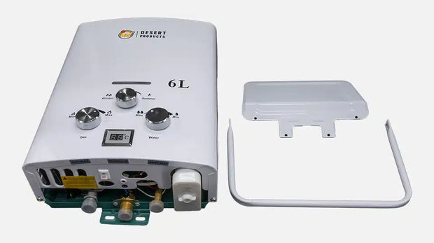 JSD-P09 6L Tankless Gas Water Heater | Portable LPG Instant Hot Water System